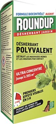 Roundup Désherbant Polyvalent Action Rapide Concentré, 800ml