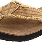 Sanuk Fraid Not, Tongs Homme, Beige-Beige (Khaki), 44.5