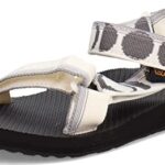 Teva Sandales universelles pour femme, Blanc brume, 36 EU