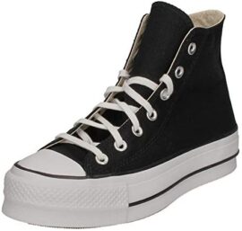 Converse Chuck Taylor All Stars Lift Hi Womens Egret/Multi/Black Trainers Converse Chuck Taylor All Stars Lift Hi Womens Egret/Multi/Black Trainers