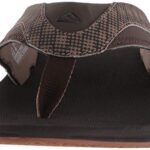 Reef Men's Fanning Prints Sandal Brown/Hound 12 Medium US