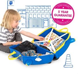 Trunki Valise Enfant à Roulette à Chevaucher et Bagage Cabine Trunki Valise Enfant à Roulette à Chevaucher et Bagage Cabine 5