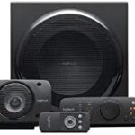 Logitech Z906 Système de Haut-Parleurs avec Son Surround 5.1, Certifié THX, Dolby & DTS, 1000 Watts en Puissance, Multi-Dispositifs, Entrées Multiples, Télécommande, Prise EU/France, PC/PS4/Xbox/TV