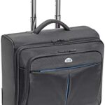 PEDEA Valise à roulettes professionnelle "Premium Air" Valise à roulettes pour ordinateur portable jusqu’à 17,3 pouces (43,9 cm) avec compartiment pour nécessaire de voyage, noir