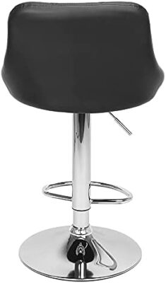 Tabouret de Bar Lot de 2 Chaise Haute Bar Noir Tabouret de Bar Lot de 2 Chaise Haute Bar Noir 8