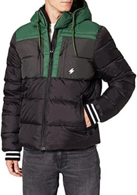 Superdry Sports Puffer CLR Block Jacket Veste Homme