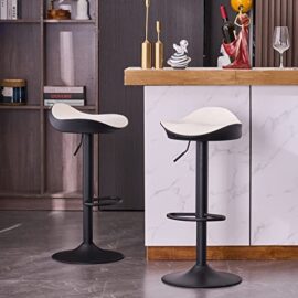 Tabouret de Bar rotatifs, Lot de 2 Chaises de Cuisine Tabouret de Bar rotatifs, Lot de 2 Chaises de Cuisine 4