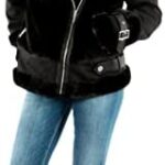 Blouson Fausse Fourrure Noir pour femme GOLIATH Blouson Fausse Fourrure Noir pour femme GOLIATH