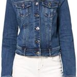 Veste Droite Boutonnée en Jean pour Femme Morgan Vpom Veste Droite Boutonnée en Jean pour Femme Morgan Vpom