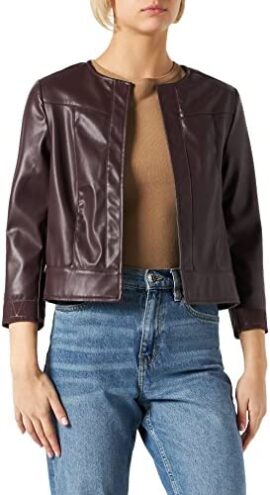 Street One Veste en Similicuir Femme