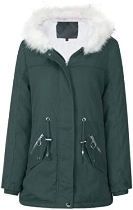 Parka Femme Hiver à Capuche Blouson Veste Manteau Femme YYNUDA Parka Femme Hiver à Capuche Blouson Veste Manteau Femme YYNUDA