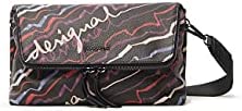 Desigual Bols_salvaje Veneci, Sac de Corps Across Femme, Noir, Taille Unique